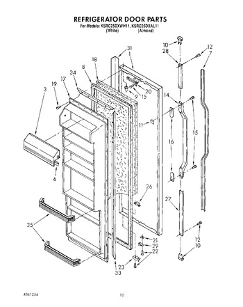 Diagram for KSRC25DXWH11