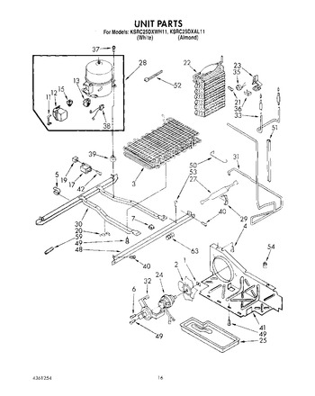 Diagram for KSRC25DXWH11