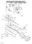 Diagram for 05 - Motor And Ice Container Parts