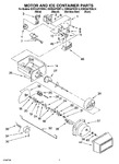 Diagram for 05 - Motor And Ice Container Parts