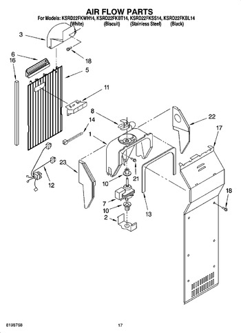 Diagram for KSRD22FKWH14