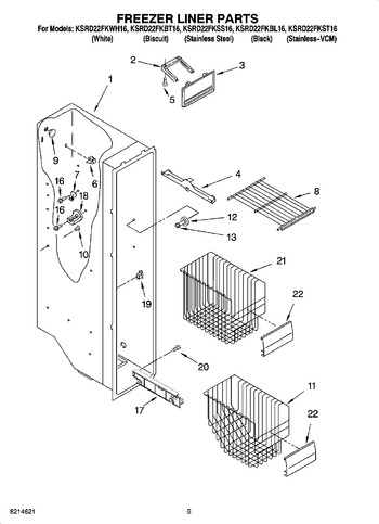 Diagram for KSRD22FKSS16