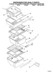 Diagram for 03 - Refrigerator Shelf Parts