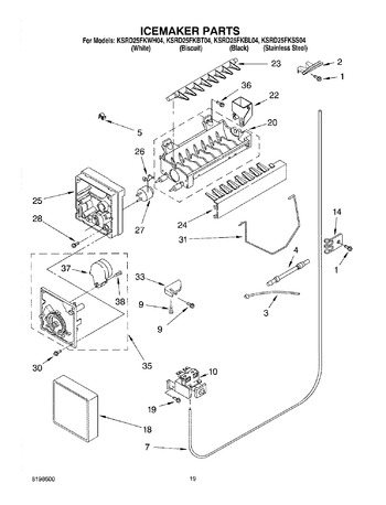 Diagram for KSRD25FKWH04