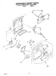 Diagram for 08 - Dispenser Front