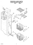 Diagram for 04 - Freezer Liner