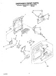 Diagram for 08 - Dispenser Front