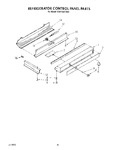 Diagram for 06 - Refrigerator Control Panel