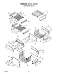 Diagram for 09 - Freezer Shelf