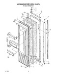 Diagram for 10 - Refrigerator Door, Lit/optional