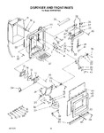 Diagram for 12 - Dispenser And Front