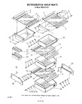 Diagram for 09 - Refrigerator Shelf