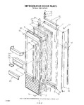 Diagram for 10 - Refrigerator Door , Lit/optional