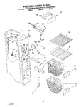 Diagram for 04 - Freezer Liner