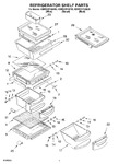 Diagram for 05 - Refrigerator Shelf Parts