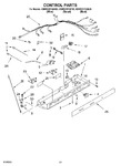 Diagram for 12 - Control Parts, Parts Not Illustrated