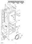 Diagram for 02 - Refrigerator Liner Parts