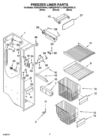 Diagram for KSRG22FKBL15