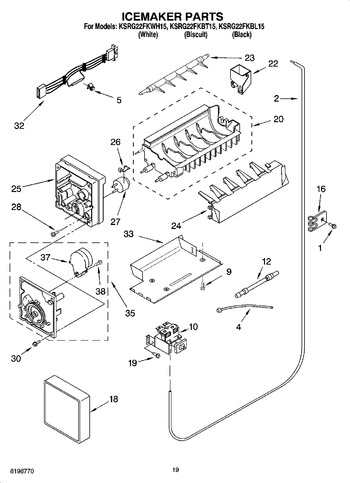 Diagram for KSRG22FKBL15