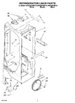 Diagram for 02 - Refrigerator Liner Parts