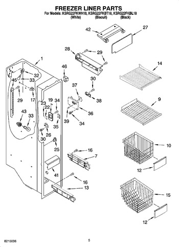 Diagram for KSRG22FKBL18