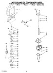 Diagram for 06 - Motor And Ice Container Parts