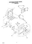 Diagram for 09 - Dispenser Front