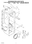 Diagram for 02 - Refrigerator Liner Parts