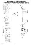 Diagram for 06 - Motor And Ice Container Parts