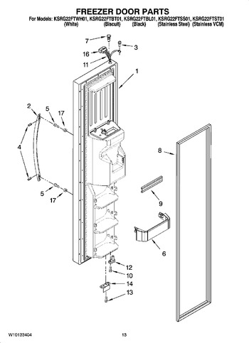 Diagram for KSRG22FTBL01