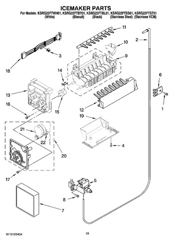 Diagram for KSRG22FTBL01