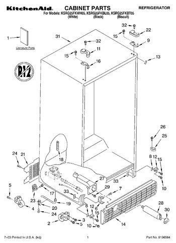 Diagram for KSRG25FKBL05