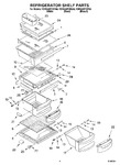 Diagram for 03 - Refrigerator Shelf Parts