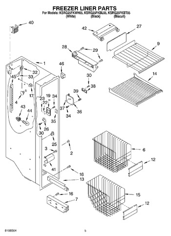 Diagram for KSRG25FKBL05