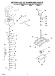 Diagram for 05 - Motor And Ice Container Parts