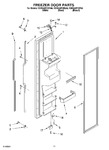 Diagram for 07 - Freezer Door Parts