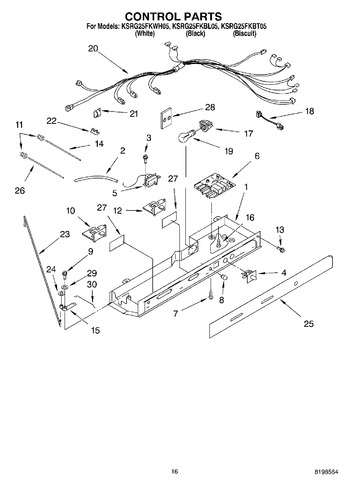 Diagram for KSRG25FKBL05