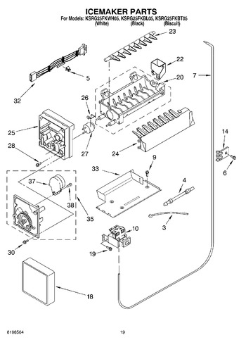 Diagram for KSRG25FKBL05