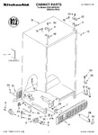 Diagram for 01 - Cabinet Parts