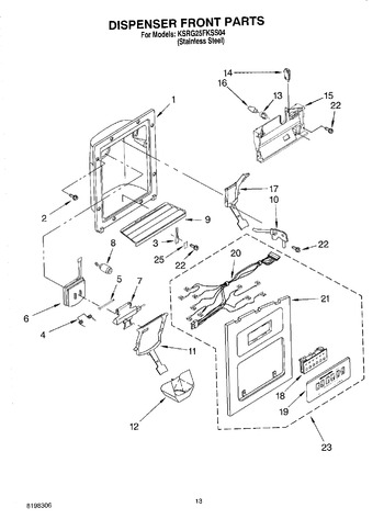 Diagram for KSRG25FKSS04