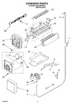 Diagram for 12 - Icemaker Parts, Parts Not Illustrated