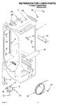 Diagram for 02 - Refrigerator Liner Parts