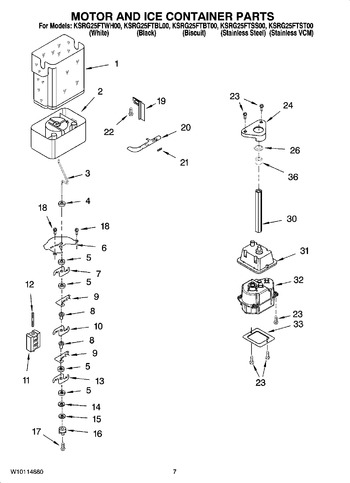 Diagram for KSRG25FTBL00