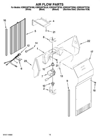 Diagram for KSRG25FTBL00