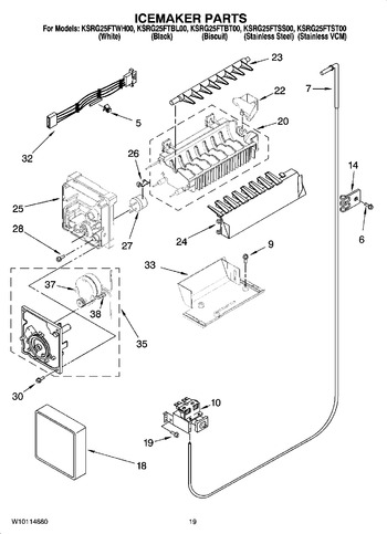 Diagram for KSRG25FTBL00