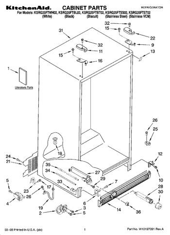 Diagram for KSRG25FTWH02