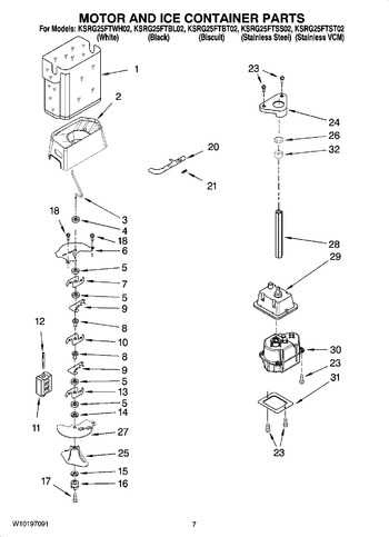 Diagram for KSRG25FTWH02