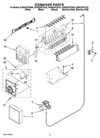 Diagram for KSRG25FTST02