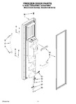 Diagram for 07 - Freezer Door Parts