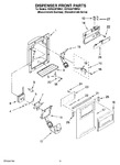 Diagram for 08 - Dispenser Front Parts